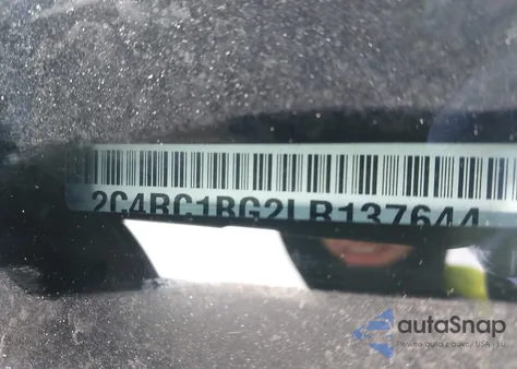 2020 Chrysler Pacifica Touring L z USA, uszkodzony, nr VIN 2C4RC1BG2LR137644